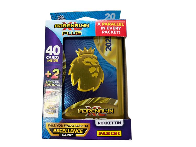 Panini Adrenalyn Plus Premier League 2021 Pocket Tin